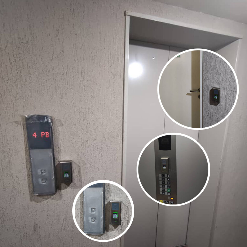 Control de acceso biométrico con ZKteco edificio Villa Barutaima